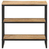 Console Table 70x35x70 cm Solid Rough Wood Mango 374074