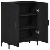 Sideboard Black Oak 69.5 x 34 x 90 cm Engineered Wood 862874