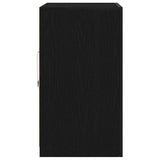 LED Sideboard Black Oak 41 x 37 x 67 cm Engineered Wood 863022