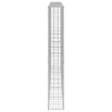 Gabion Wall with Covers Galvanised Steel 300x30x200 cm 147823