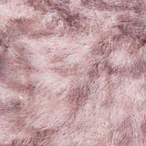 Shaggy Rug High Pile NAVARRA Dusty Pink 240x240 cm Polyester 4102889