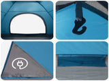 Camping Tent with Roof with Air Vent Blue 275 x 215 x 125 cm 42028633
