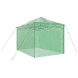 Greenhouse with Pop-up Frame Green 280 x 410 x 315 cm Iron 42006642