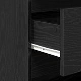 Sideboard 2 pcs Black 70 x 41 x 75 cm Engineered Wood 3332523