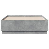 Bed Frame without Mattress Concrete Grey 135x190 cm Double 3209740