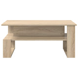 Coffee Table Sonoma Oak 90 x 50 x 40 cm Engineered Wood 8000214
