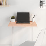Table Top 60x50x2 cm Untreated Solid Wood Oak 3156284