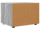 Storage Cabinet 60 x 48 x 57 cm Engineered Wood Grey Sonoma 888833