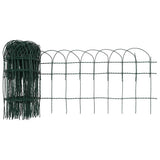 141072 Garden Border Fence Powder-coated Iron 25x0,4 m