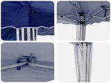 Pop-up Party Tent 575 x 289 x 245 cm Blue 42019791