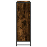 Book Cabinet Smoked Oak 80.5x35x107.5 cm Engineered Wood 849121