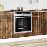 Oven Cabinet Lucca Smoked Oak Engineered Wood 853762