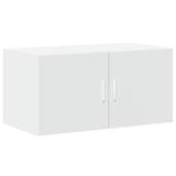 Storage Cabinet White 80x42.5x225 cm Engineered Wood 3281350