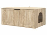Cat House Sonoma 85 x 55 x 50.5 cm Engineered Wood 8000718