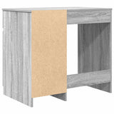 Desk Grey Sonoma 86x49x76 cm Engineered Wood 861828