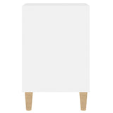 TV Cabinet High Gloss White 100x35x55 cm Engineered Wood 821174