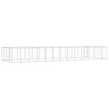 Outdoor Dog Kennel Galvanised Steel 53,24 m 3082322