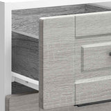 Kitchen Base Cabinet "Porto" Grey Sonoma Engineered Wood 854226