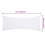Camouflage Net with Storage Bag 721x294 cm White 4008286