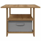 Coffee Table Artisan Oak 77 x 55 x 42 cm Engineered Wood 8000419