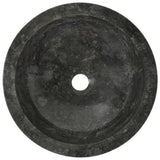 ZNTS Sink 40x12 cm Marble Black 142774