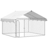 Outdoor Dog Kennel with Roof 200x200x150 cm 171498