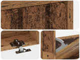 Shoe Cabinet ZWOLLE 78 x 24 x 103 cm Engineered Wood Old Wood 896443