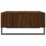 Coffee Table Brown Oak 60x60x30 cm Engineered Wood 827051