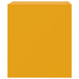 Bedside Cabinets 2 pcs Yellow 34.5x39x44 cm Steel 841626