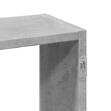 Wall Shelf Concrete Grey 159x18x66 cm Engineered Wood 853302