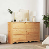 Chest of Drawers Drammen Oak 111 x 43 x 73.5 cm Solid Pine wood 42003050