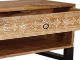 TV Cabinet Solid Mango Wood 120x30x40 cm 244940