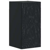 3 Piece Bathroom Cabinet Set DELFT Black Engineered Wood 3417784