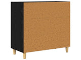 Sideboard Black oak 34 x 69.5 x 90 cm Engineered wood 880654