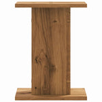 ZNTS Plant Stands 2 pcs Artisian Oak 30x30x40 cm Engineered Wood 3307854