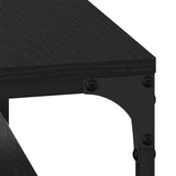 Coffee Table Black Oak 82 x 50 x 40 cm Engineered Wood 883496