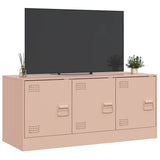 TV Cabinet Pink 99x39x44 cm Steel 841644