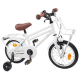 Kids Bike 14 Inches for 3-5 Years Old White 42009272