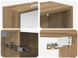 Bathroom Cabinet Set 3 pcs 116 x 16 x 62.5 cm Engineered wood 3403823