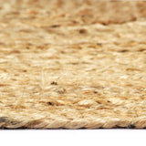 Handmade Rug Jute Natural 80x160 cm 133728