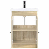 Bathroom Furniture Set Sonoma Oak 56 x 37.5 x 81 cm 3404166
