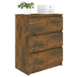 815510 Sideboard Smoked Oak 60x35x76 cm Engineered Wood
