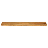 Table Top 160x40x2.5 cm Live Edge Solid Wood Mango 370760
