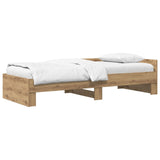 Bed Frame with Headboard Artisan Oak 80 x 200 cm 8009042