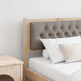 Headboard Other Brown and taupe 160 cm Solid pine wood 879002