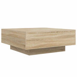 Coffee Table Sonoma Oak 80x80x31 cm Engineered Wood 836583