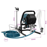 Airless Paint Sprayer 7.6 m Hose 220V 1.5 L/min 200 Bar 42044882