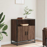 Sideboard Brown Oak 68x35x76 cm Engineered Wood 849003