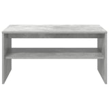 Coffee Table Concrete Grey 80 x 50 x 40 cm Engineered Wood 8000279