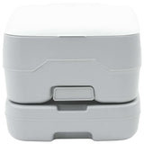 Portable Camping Toilet Grey and white 41.5 x 36.5 x 30 cm 42001438